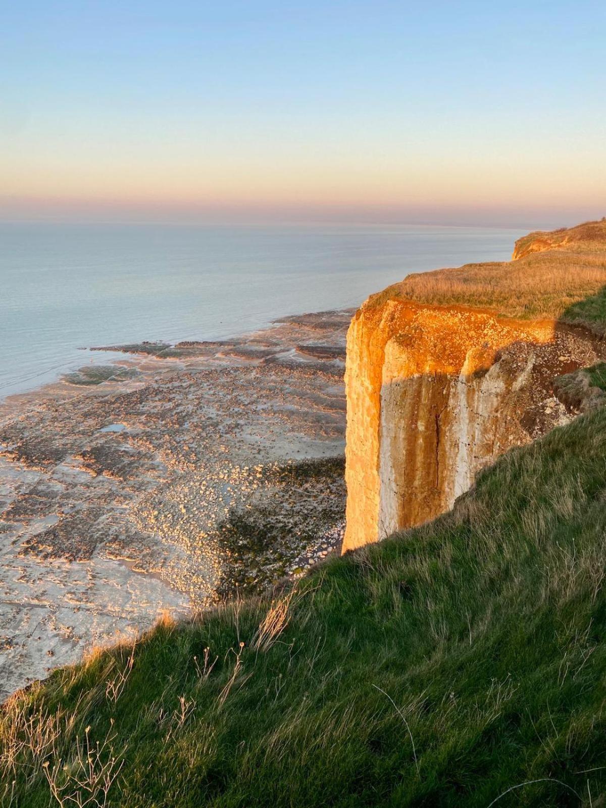 La Coquille - Vue Mer Panoramique & Port Treport Le Tréport Zewnętrze zdjęcie