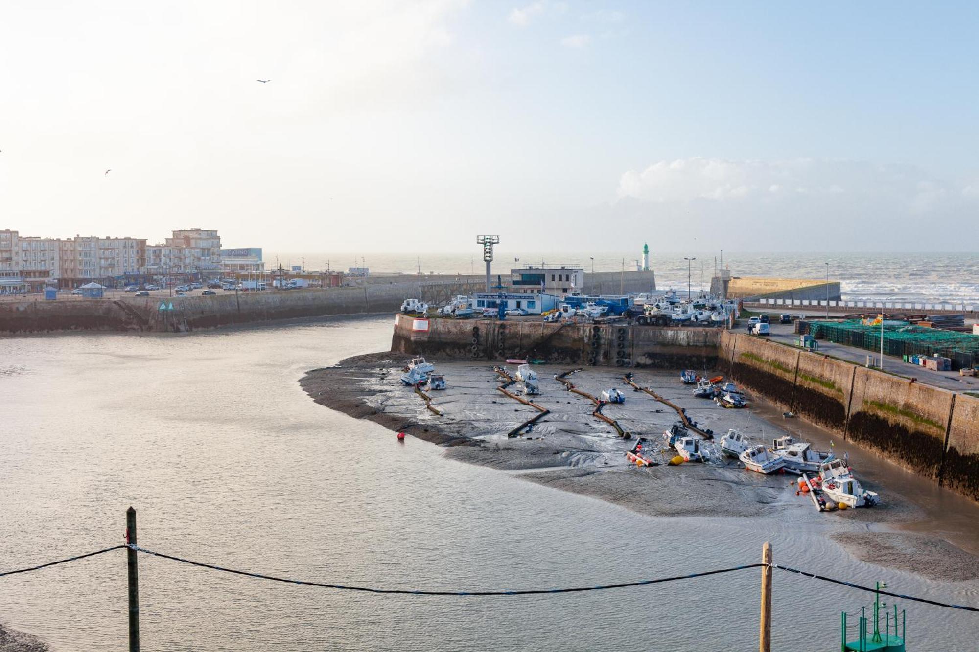 La Coquille - Vue Mer Panoramique & Port Treport Le Tréport Zewnętrze zdjęcie
